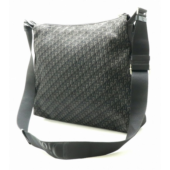 Dior Bag Black Trotter Khaki Beige Shoulder Mini  Christian - Picture 1 of 9